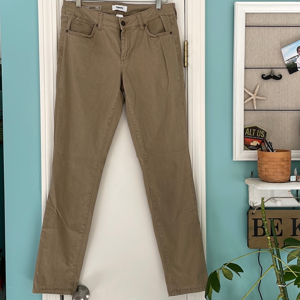 TALL ALERT! Sonoma skinny 10 LONG